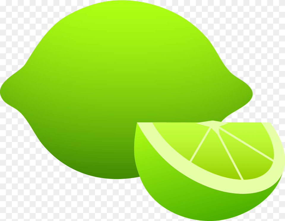 Key Lime Pie Slice Clipart Lime Clipart, Produce, Citrus Fruit, Food, Fruit Free Transparent Png