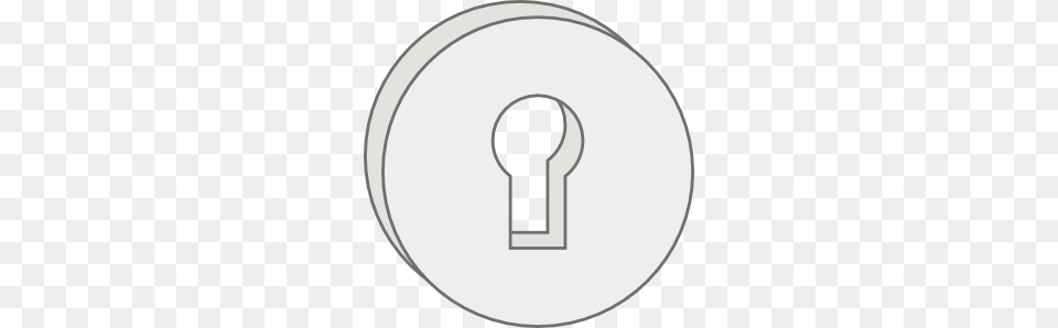 Key Lock Hole Clip Art, Disk Free Png Download