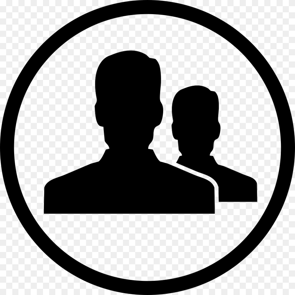 Key Personnel Our Team Icon, Silhouette, Adult, Male, Man Free Png