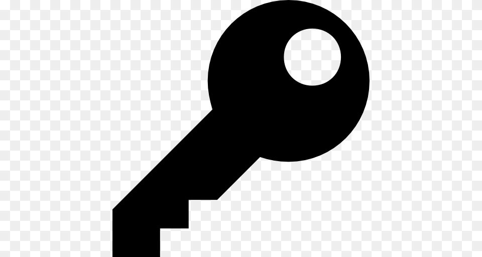 Key Silhouette Security Tool Interface Symbol Of Password Free Transparent Png