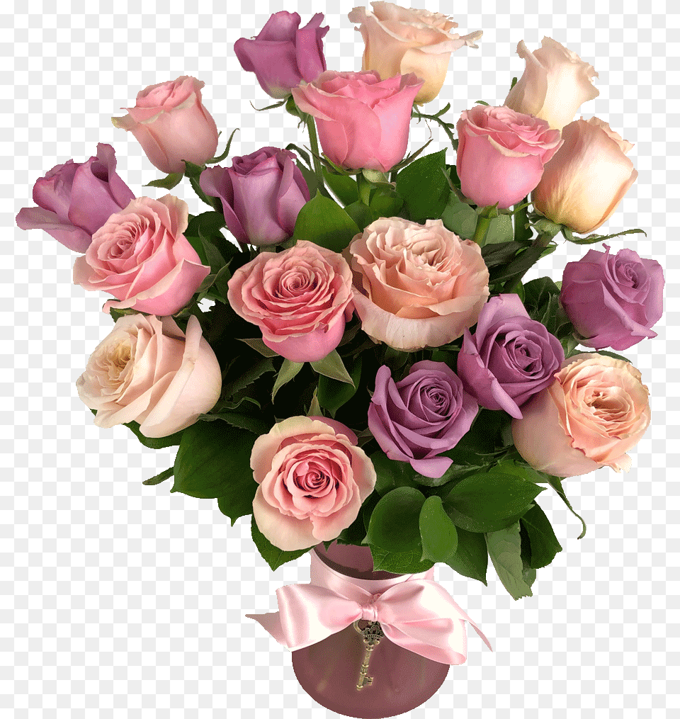 Key To Their Dreams Bouquet Garden Roses, Flower, Flower Arrangement, Flower Bouquet, Plant Free Png Download