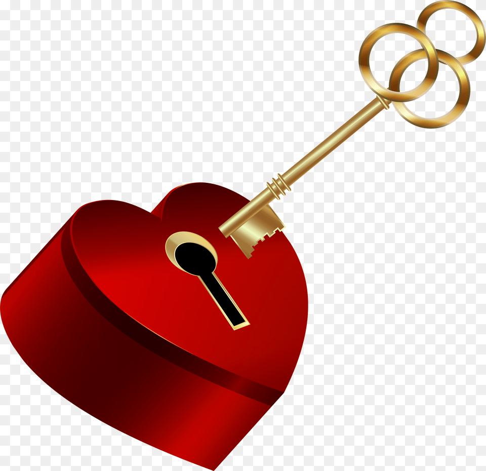 Key With Heart Clipart Clip Freeuse Download Heart, Dynamite, Weapon Png Image