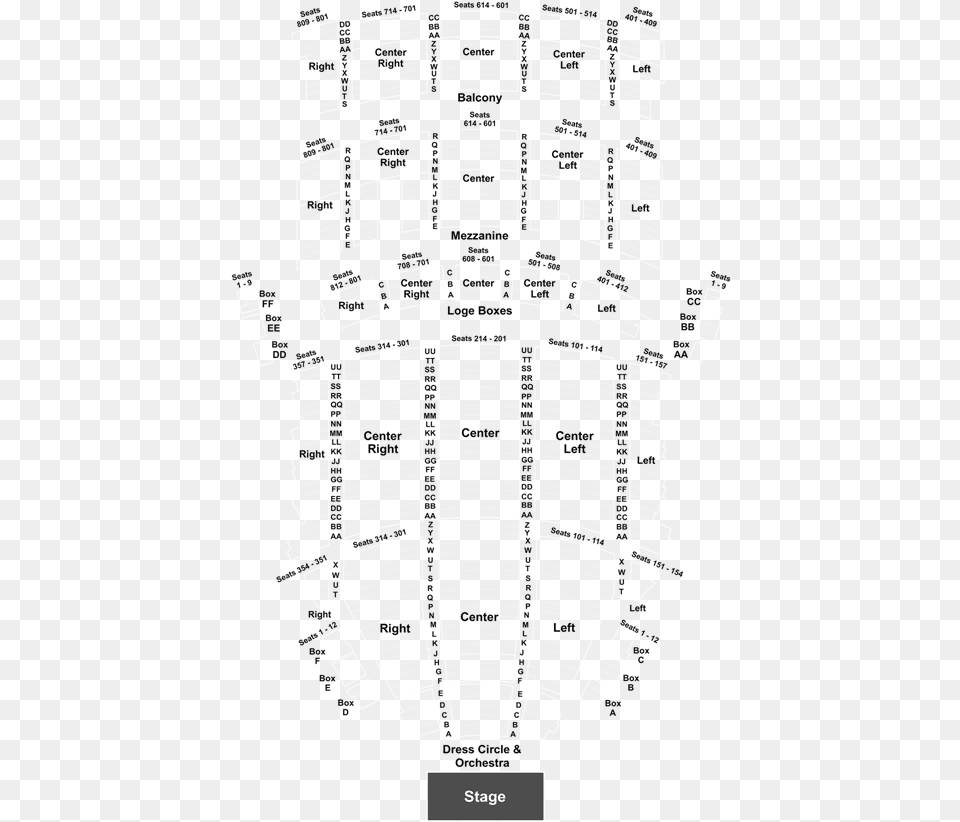 Keybank State Theater Lion King Seating, City, Urban, Chart, Diagram Free Transparent Png