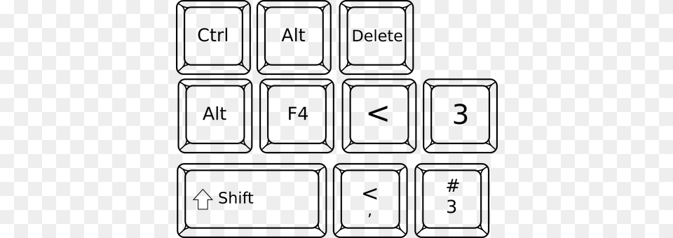 Keyboard Gray Png