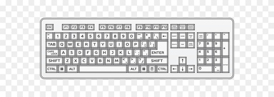 Keyboard Computer, Computer Hardware, Computer Keyboard, Electronics Png Image