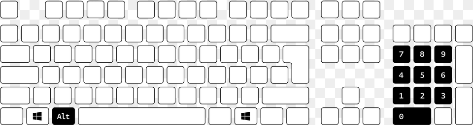 Keyboard Apple Magic Keyboard Qwerty, Computer, Computer Hardware, Computer Keyboard, Electronics Png