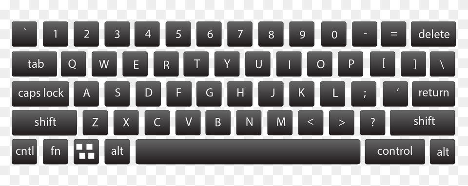 Keyboard Clipart, Computer, Computer Hardware, Computer Keyboard, Electronics Png Image