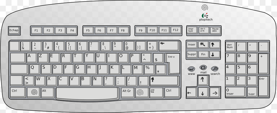 Keyboard Clipart, Computer, Computer Hardware, Computer Keyboard, Electronics Png