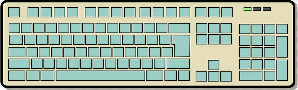 Keyboard Clipart, Computer, Computer Hardware, Computer Keyboard, Electronics Png Image