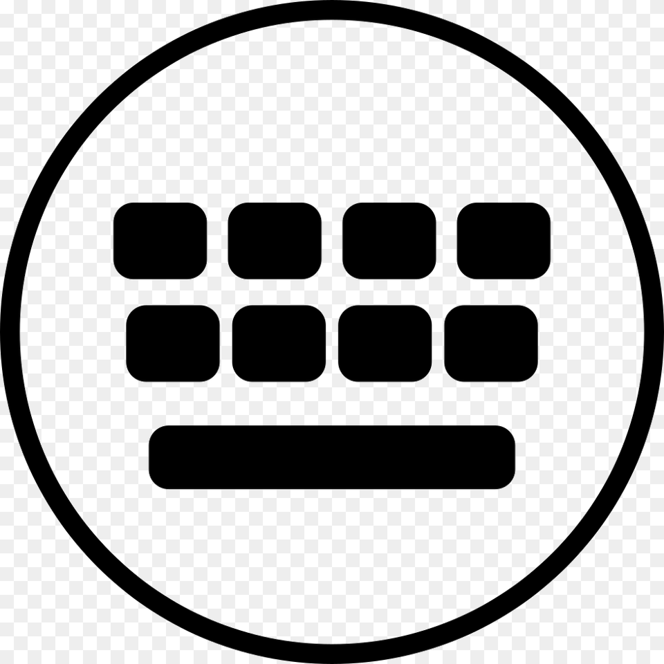 Keyboard Comments Keyboard Icon Free, Stencil, Symbol, Ammunition, Grenade Png