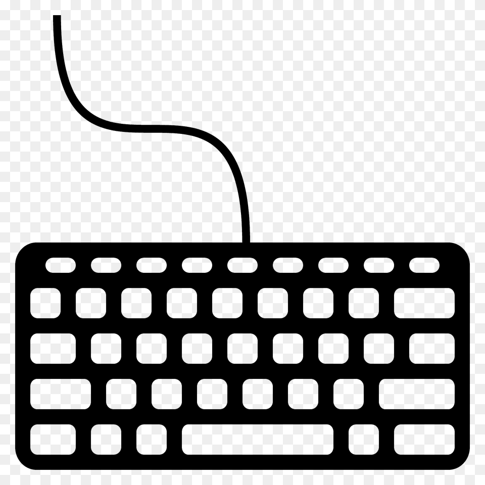 Keyboard Emoji Clipart, Computer, Computer Hardware, Computer Keyboard, Electronics Free Transparent Png