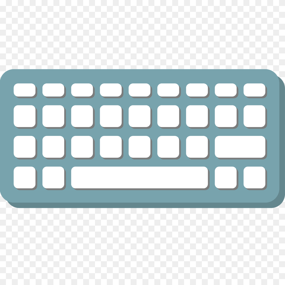 Keyboard Emoji Clipart, Computer, Computer Hardware, Computer Keyboard, Electronics Png Image