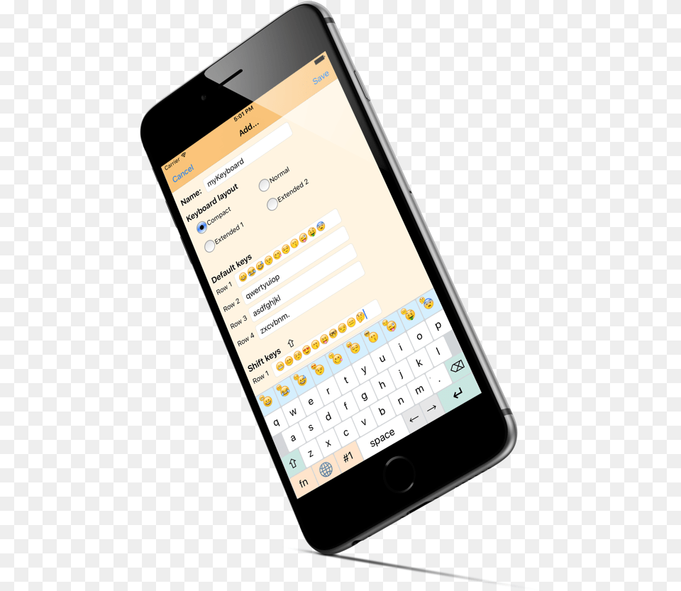 Keyboard Extension For Iphone And Ipad Web Design, Electronics, Mobile Phone, Phone, Text Free Transparent Png