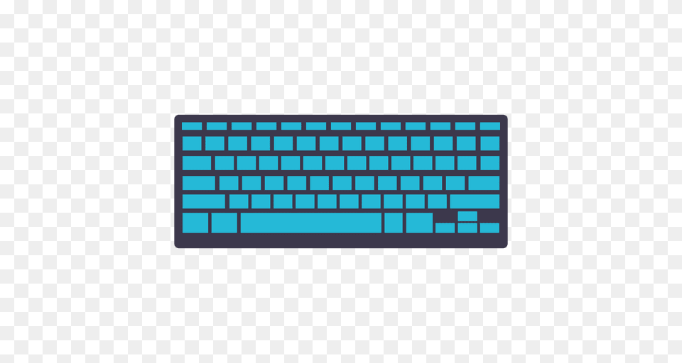 Keyboard Flat Icon, Computer, Computer Hardware, Computer Keyboard, Electronics Free Transparent Png