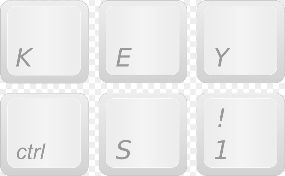 Keyboard Keys Keyboard Keys Clip Art, Computer, Computer Hardware, Computer Keyboard, Electronics Free Transparent Png
