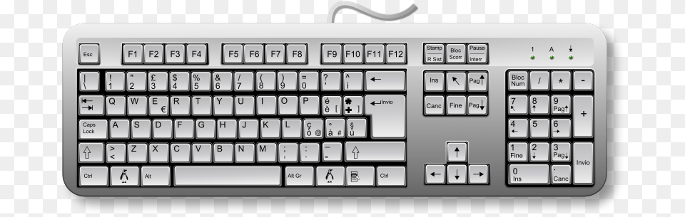 Keyboard Remix By, Computer, Computer Hardware, Computer Keyboard, Electronics Free Png