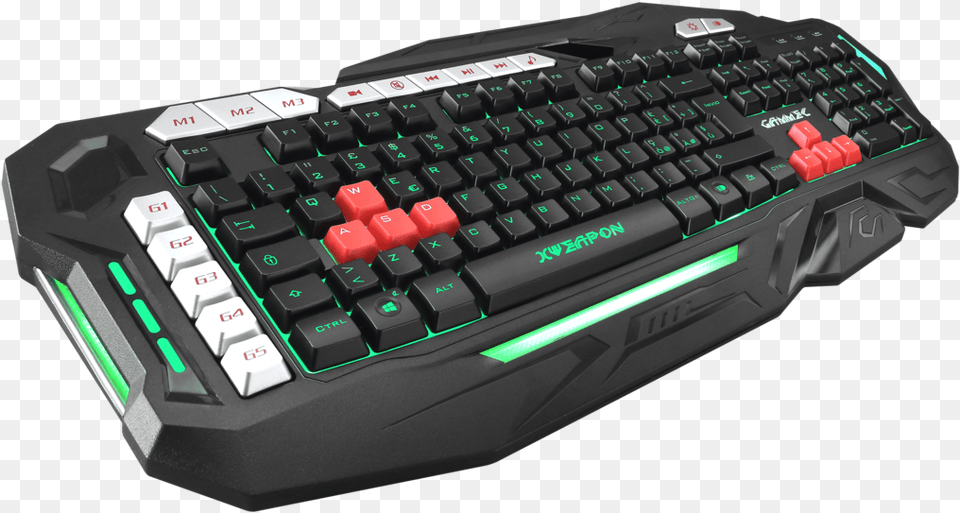 Keyboard With Macro Keys, Computer, Computer Hardware, Computer Keyboard, Electronics Free Png Download