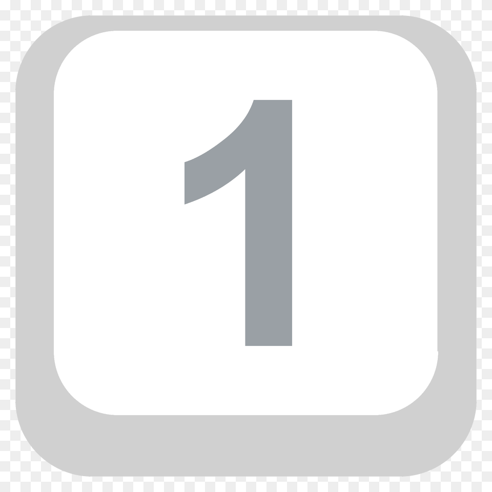 Keycap 1 Emoji Clipart, Number, Symbol, Text Free Png