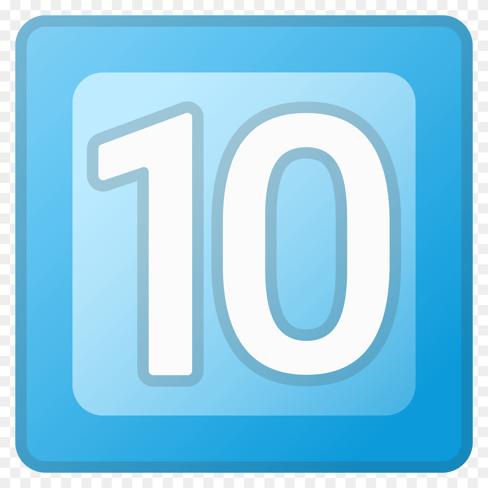 Keycap 10 Emoji Clipart, Number, Symbol, Text Png Image