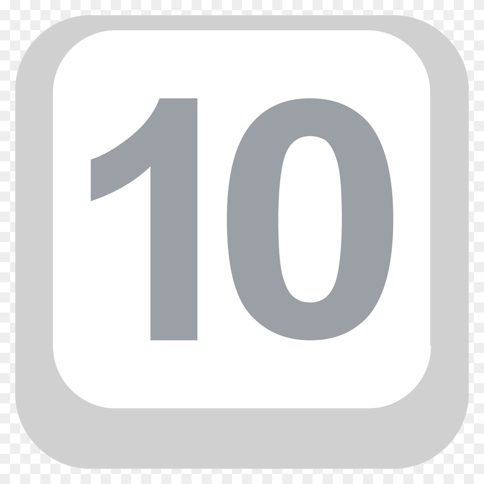 Keycap 10 Emoji Clipart, Number, Symbol, Text, Crib Png