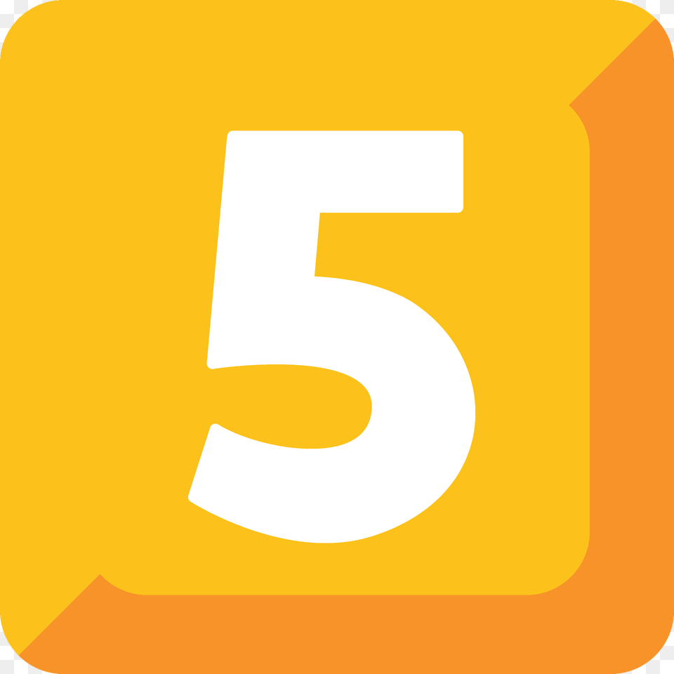 Keycap 5 Emoji Clipart, Number, Symbol, Text Png Image
