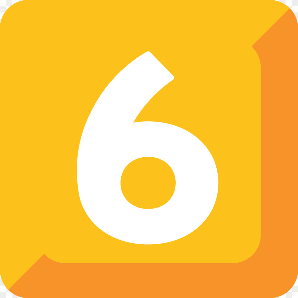 Keycap 6 Emoji Clipart, Number, Symbol, Text Png Image