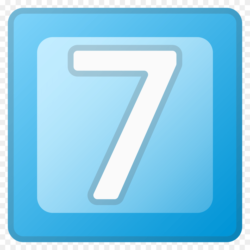 Keycap 7 Emoji Clipart, Number, Symbol, Text Free Png Download