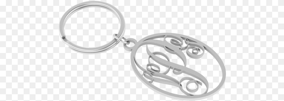 Keychain, Accessories, Earring, Jewelry, Silver Png