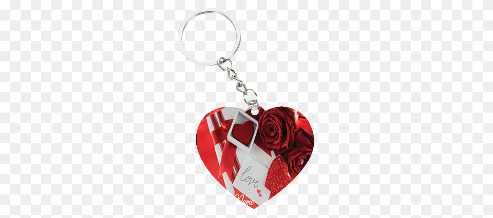Keychain, Flower, Plant, Rose, Accessories Png