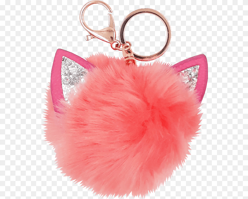 Keychain Pink Front Keychain, Accessories, Bag, Earring, Handbag Free Png Download