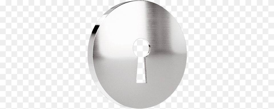 Keyhole Escutcheon Ts 1 Chrome Escutcheon, Disk Free Transparent Png