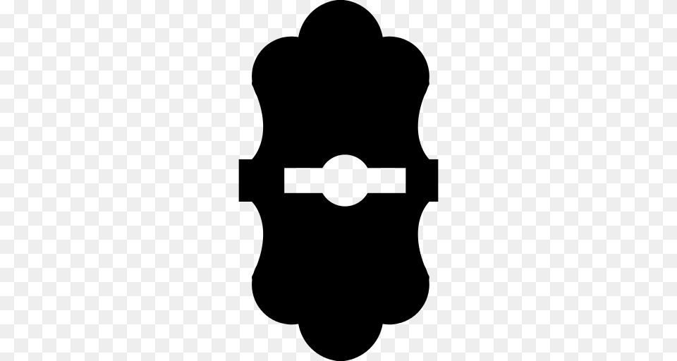 Keyhole Icon, Gray Png Image