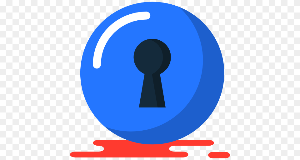 Keyhole Icon Of Miscellanea Icons, Disk Free Png