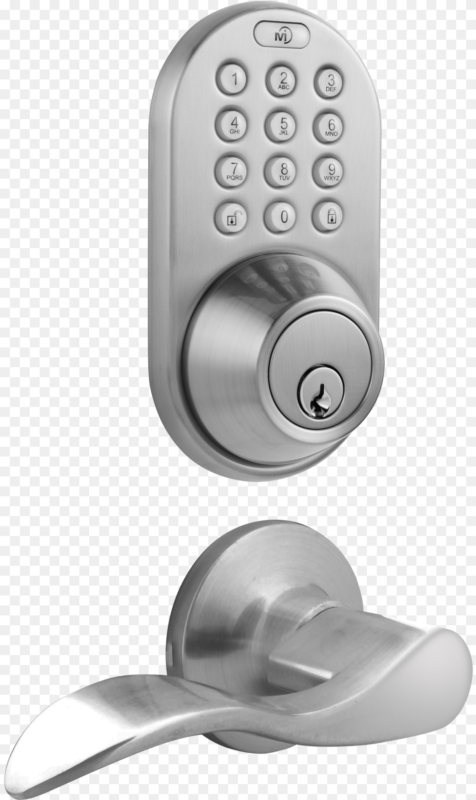 Keyless Entry Deadbolt, Electronics, Remote Control, Handle, Lock Png Image