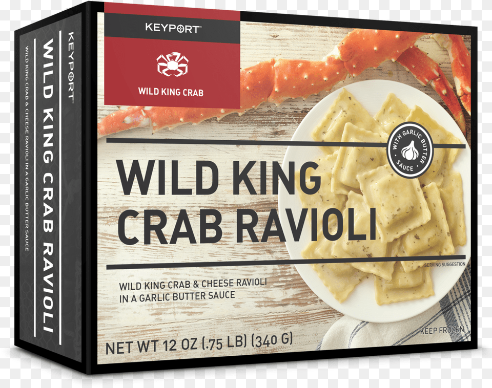 Keyport Wild King Crab Ravioli Keyport King Crab Ravioli, Bread, Cracker, Food, Animal Free Transparent Png