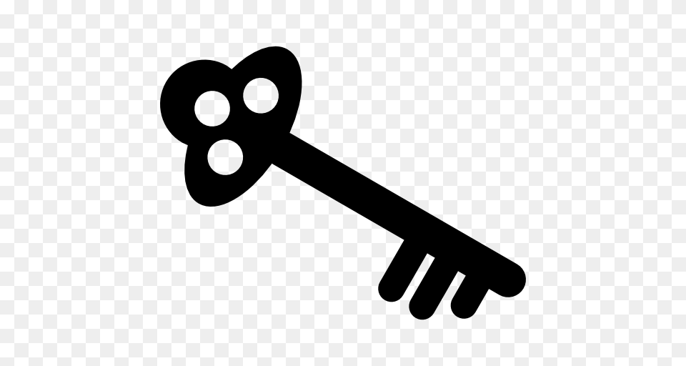 Keys Clipart Classic, Gray Png