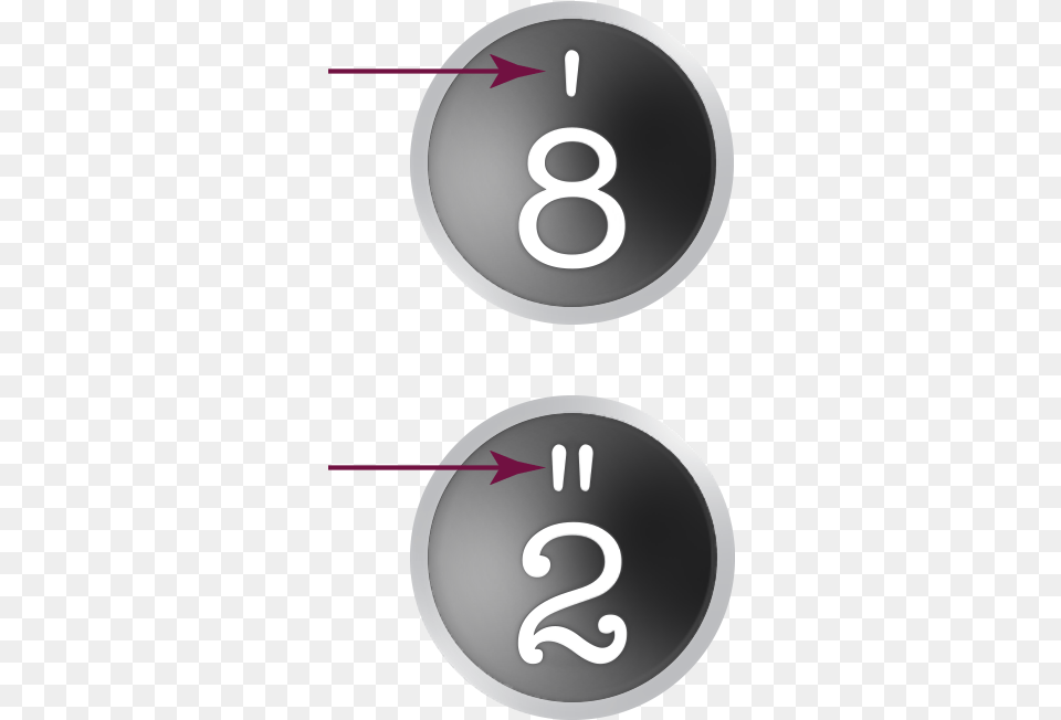 Keys Labeled Circle, Number, Symbol, Text, Disk Png Image