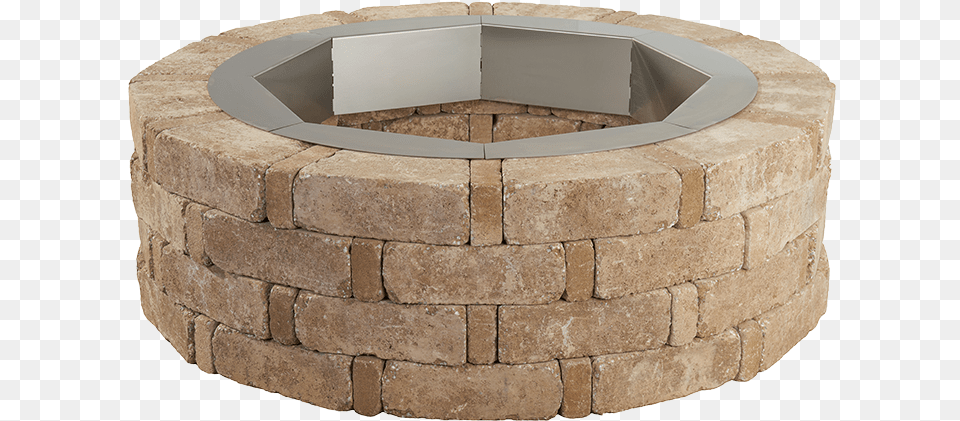 Keystone Hardscapes Concrete Fire Pit Kits, Brick, Hot Tub, Tub Free Png