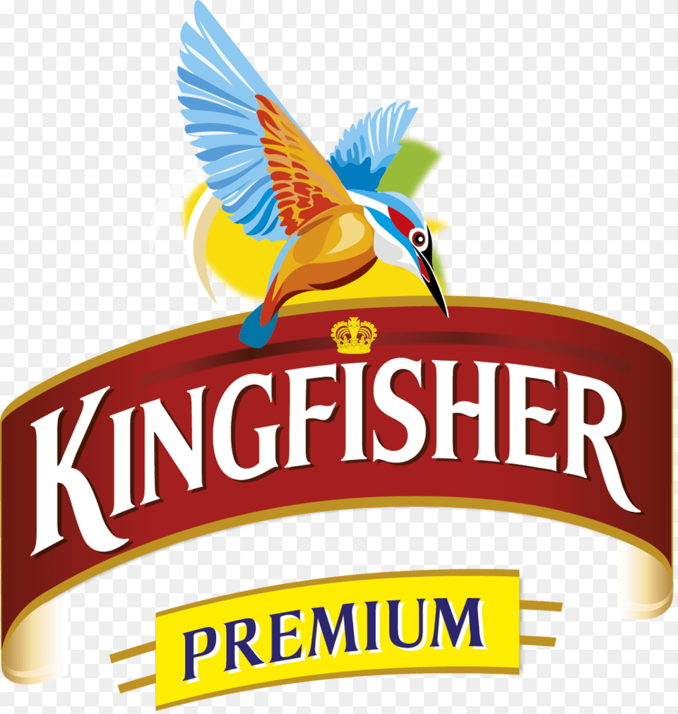 Kf Pd Logo Kingfisher Beer Logo, Animal, Beak, Bird, Advertisement Free Png Download