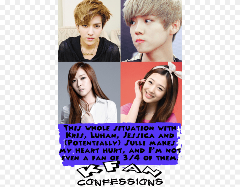 Kfan Confessions This Whole Situation With Kris Luhan Kpop Exo K Kris Image Watch, Portrait, Photography, Face, Person Free Transparent Png