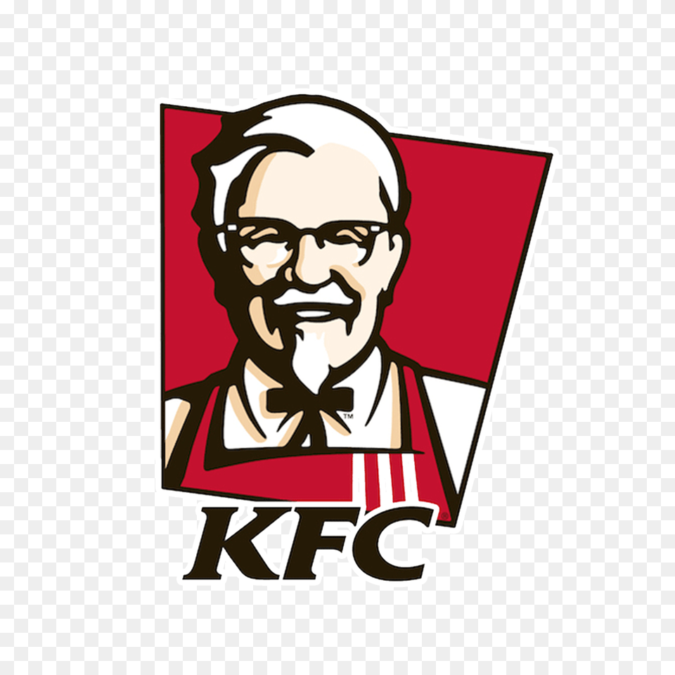 Kfc, Logo, Adult, Male, Man Free Png