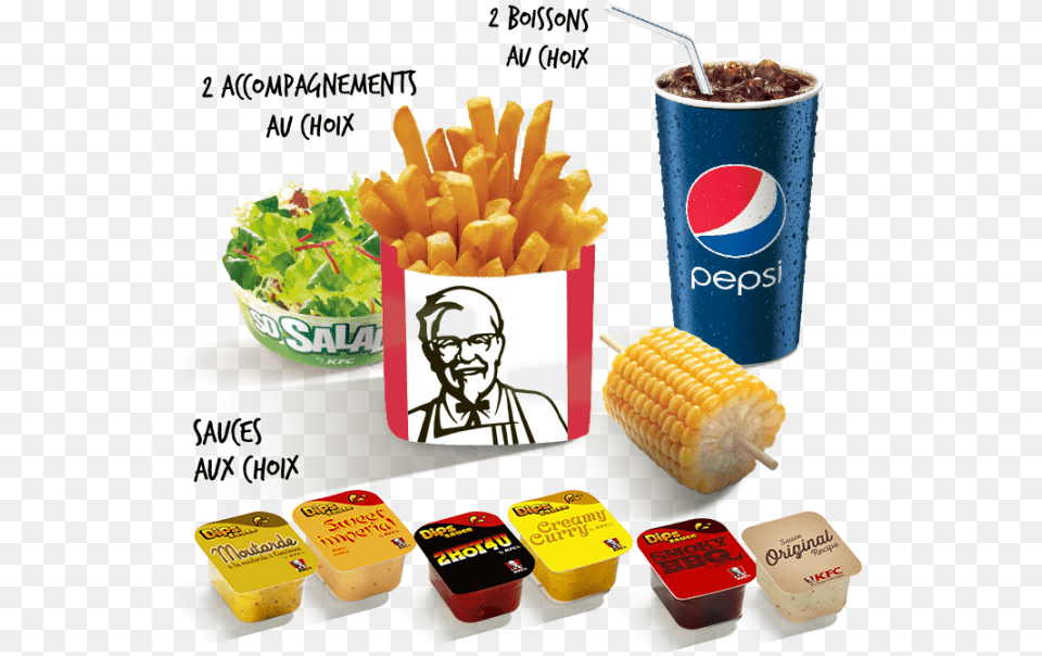 Kfc, Lunch, Meal, Food, Soda Png Image