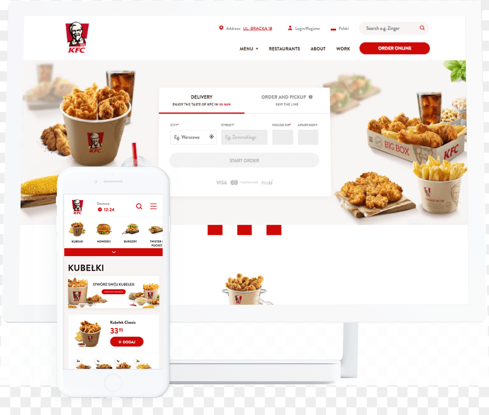 Kfc, Food, Lunch, Meal, Snack Png Image