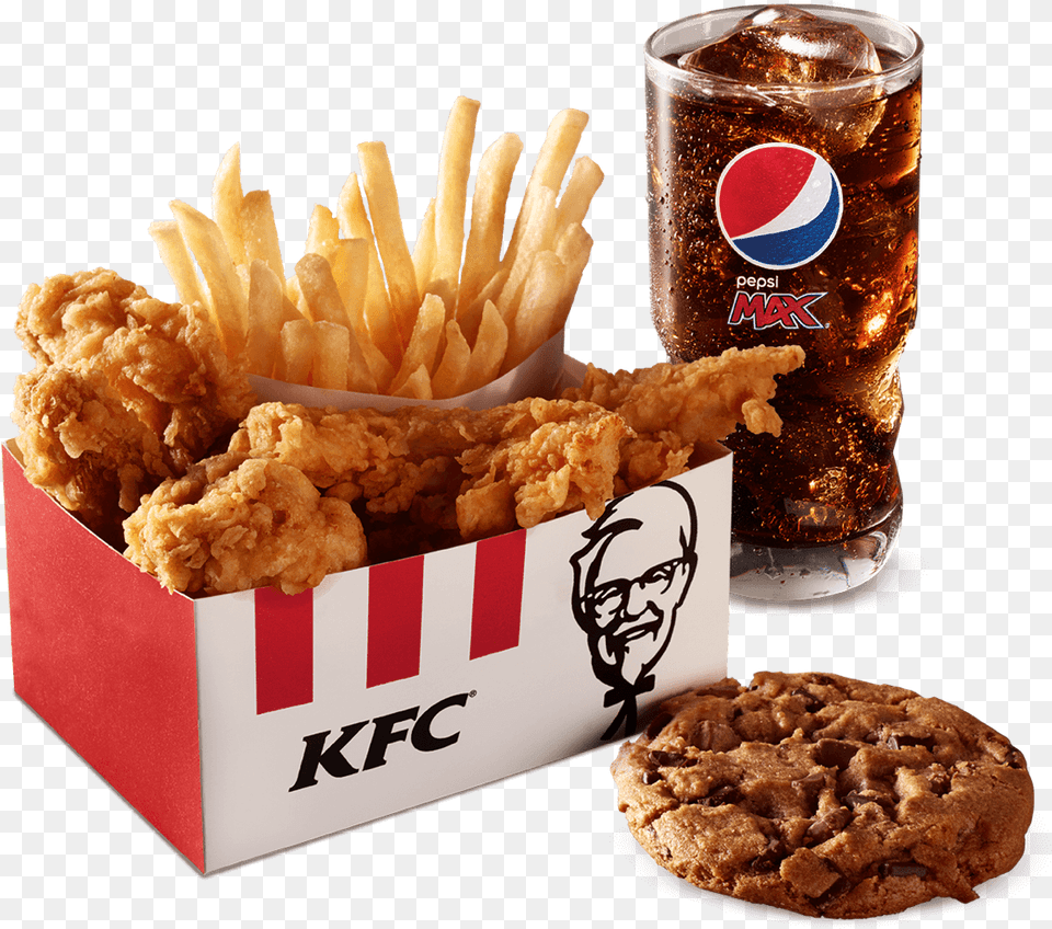Kfc, Beverage, Food, Fried Chicken, Soda Free Transparent Png