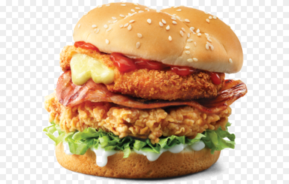 Kfc Burger Image Burger Product, Food Free Transparent Png