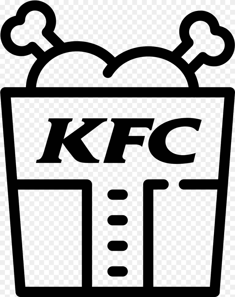 Kfc Chicken Icon Kfc Logo Jpg, Gray Free Transparent Png