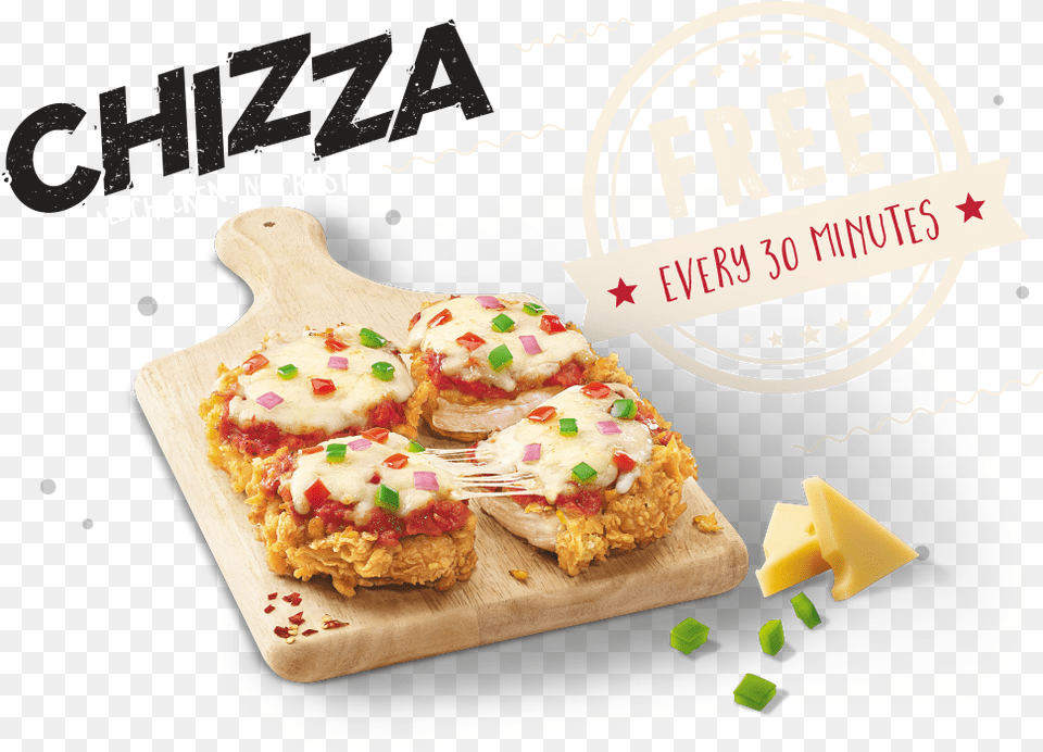Kfc Chizza India, Dessert, Food, Lunch, Meal Free Png