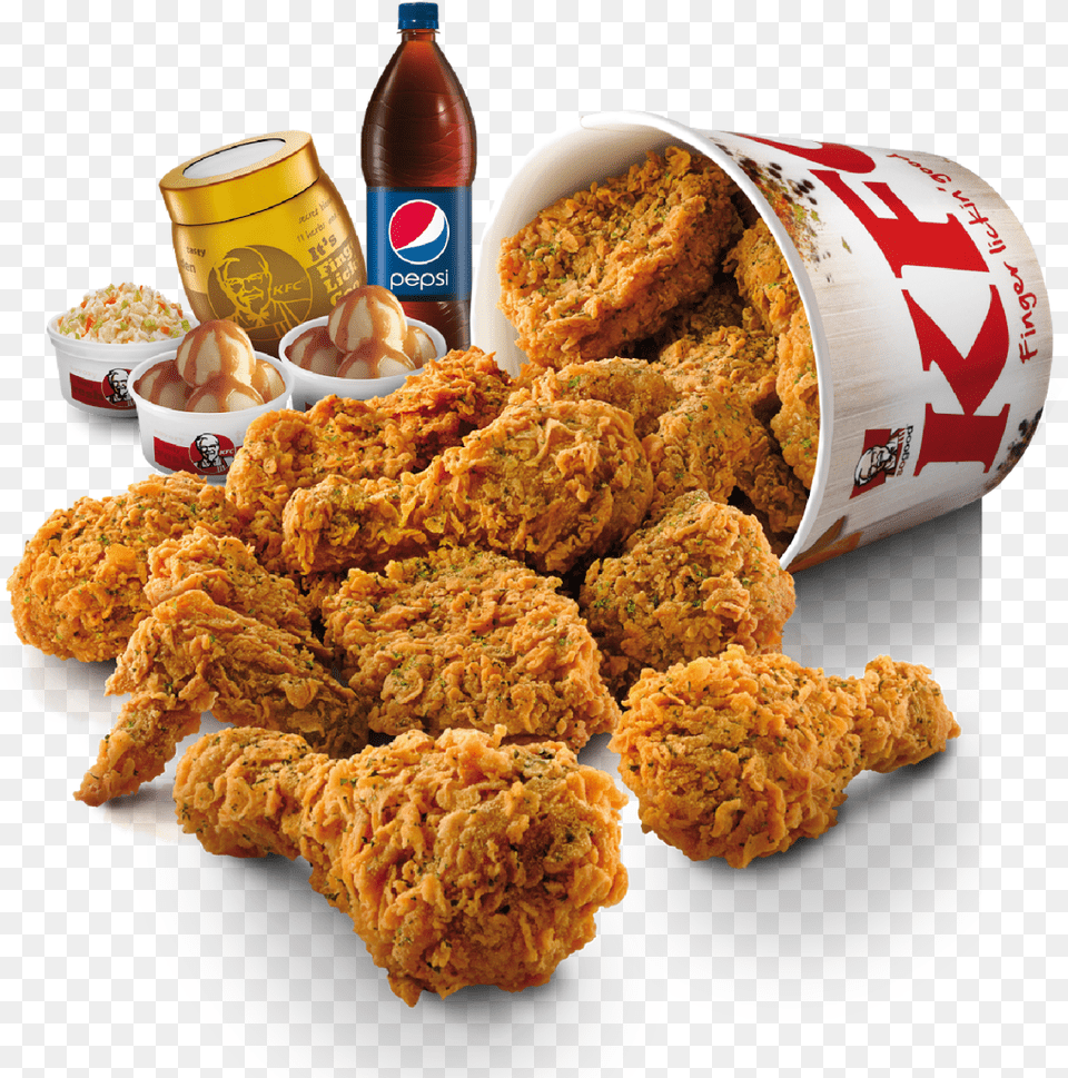 Kfc Comida Kfc, Food, Fried Chicken, Nuggets Png Image