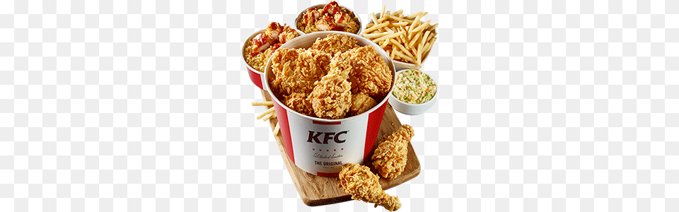 Kfc Food, Fried Chicken, Nuggets, Fries, Ketchup Png Image