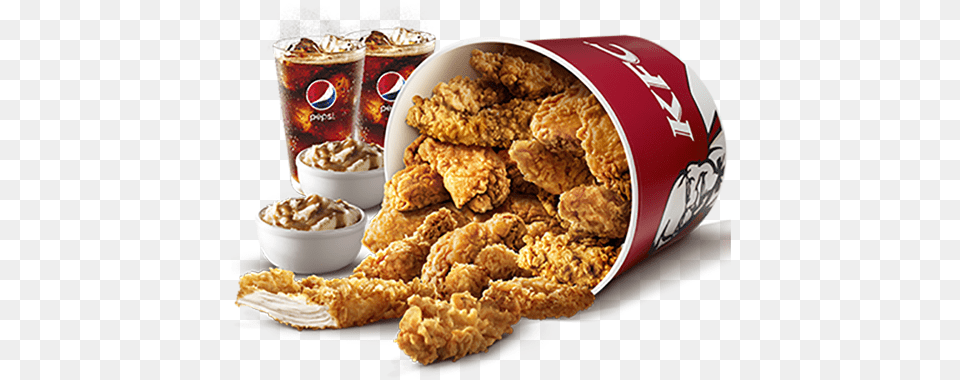 Kfc Food, Fried Chicken, Nuggets, Lunch, Meal Free Png Download